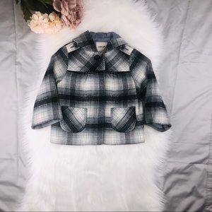 Cherokee Toddler Girls Hooded Pea Coat Sz 4/5